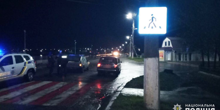 В Баштанке на пешеходном переходе вечером сбили подростка (ФОТО)