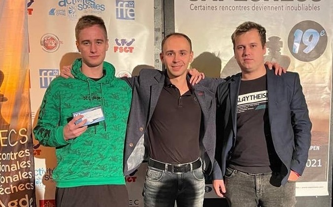 Два шахматиста из Николаева заняли 4-е и 5-е места на представительном турнире во Франции 1