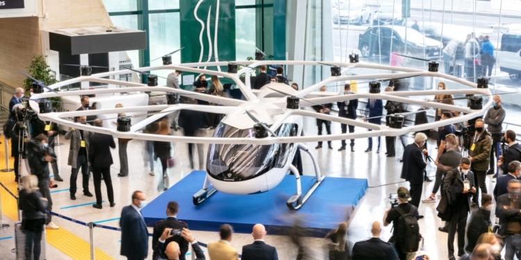 Римский аэропорт Фьюмичино собирается запустить аэротакси в аэропорт в 2024 году