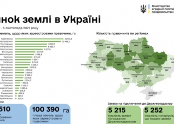 Николаевщина в десятке лидеров по продаже земли: более 4000 га после открытия рынка