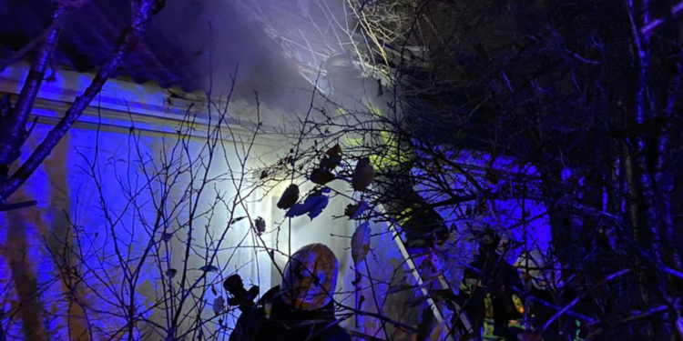 В Николаеве ночью был пожар – погиб мужчина (ФОТО)