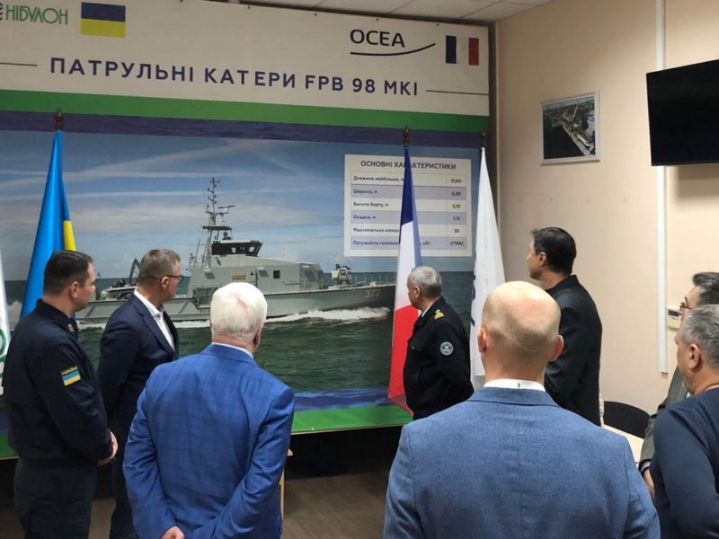 Подписан договор на строительство 5 скоростных катеров ОСЕА для пограничной службы на николаевском заводе НИБУЛОНа