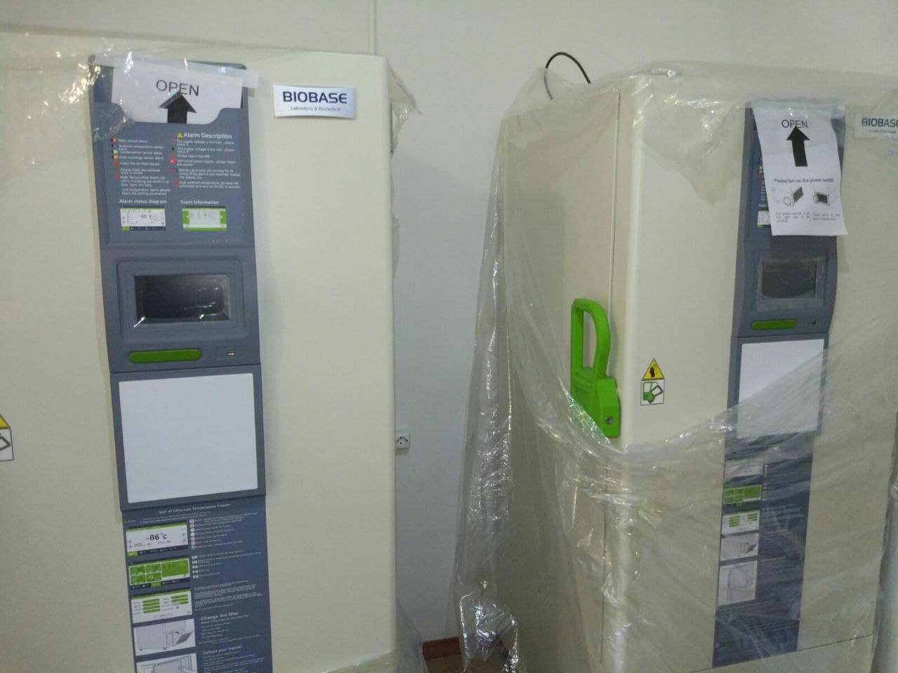 Николаевская область получила две морозильные камеры для хранения вакцины (ФОТО)