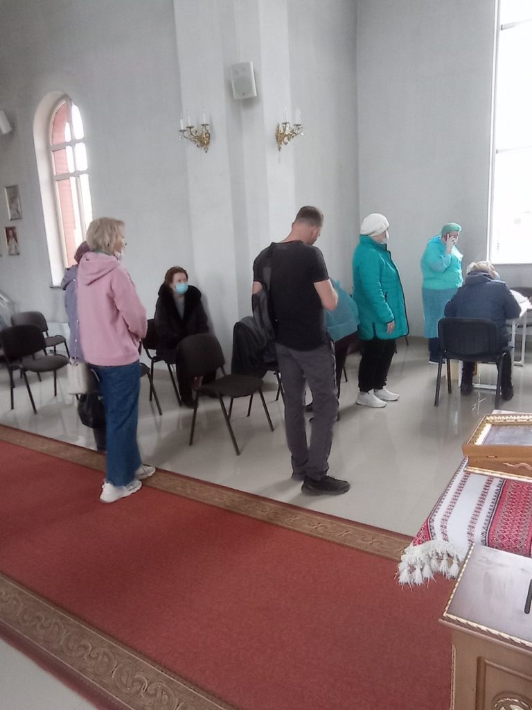 В Южноукраинске пункт вакцинации работал в храме УГКЦ (ФОТО) 7