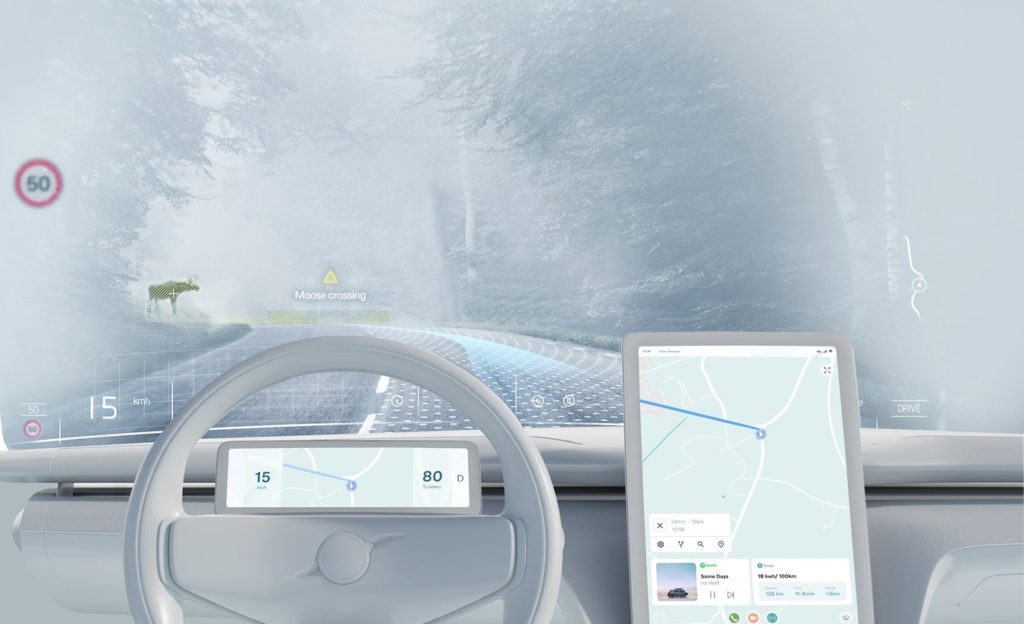 Другая реальность. Volvo превратит стекла своих автомобилей в проекционный дисплей (ФОТО) 1