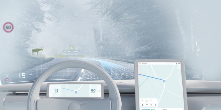 Другая реальность. Volvo превратит стекла своих автомобилей в проекционный дисплей (ФОТО)