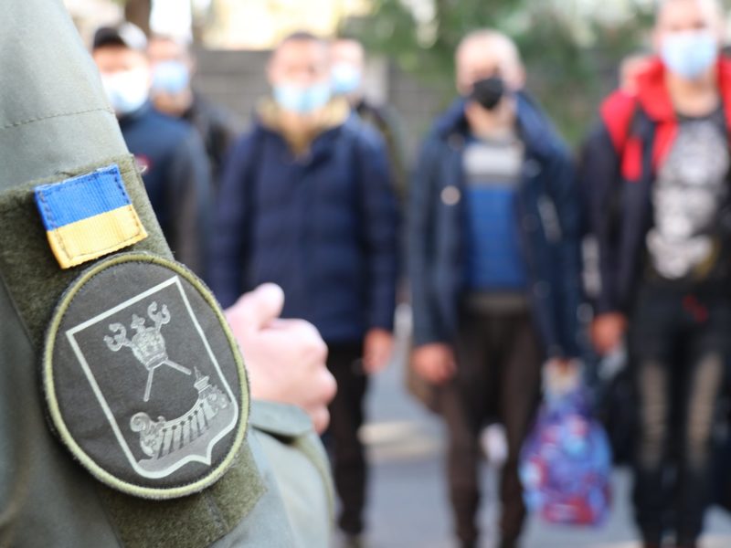 Николаевский полк Национальной гвардии Украины пополнился призывниками (ФОТО)