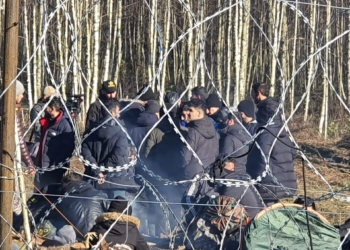 Две группы мигрантов прорвали польскую границу (ВИДЕО)