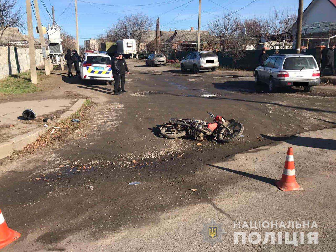 ДТП в Первомайске. Водитель мопеда в больнице (ФОТО)