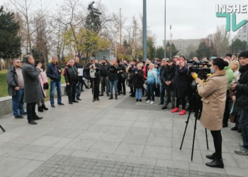 “Вас будут вешать на столбах”, – в Николаеве прошел митинг противников карантина и вакцинации (ФОТО и ВИДЕО)