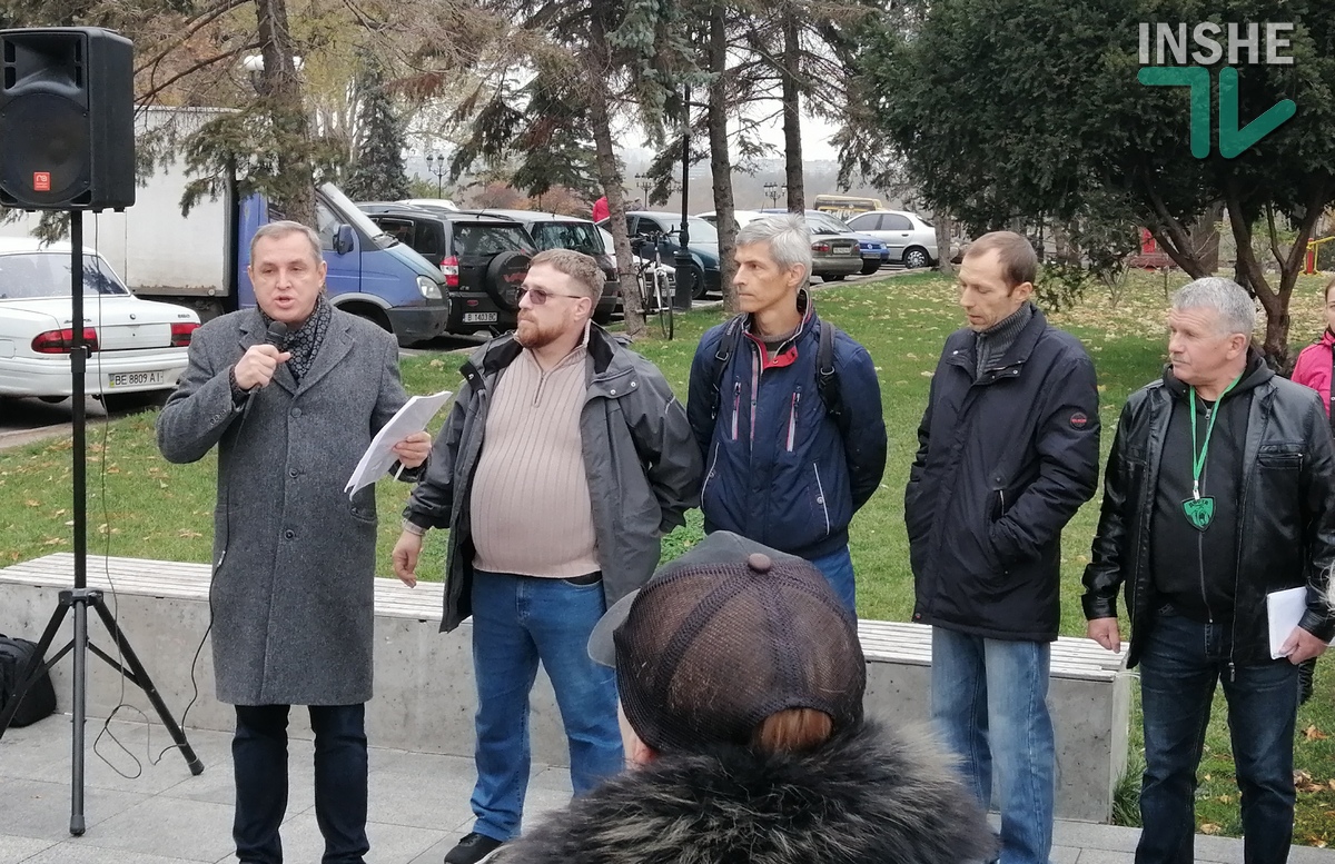 “Вас будут вешать на столбах”, – в Николаеве прошел митинг противников карантина и вакцинации (ФОТО и ВИДЕО)