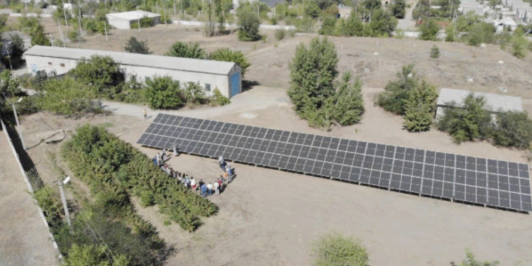 За год работы солнечная электростанция на водоканале Вознесенска сэкономила предприятию 300 тыс.