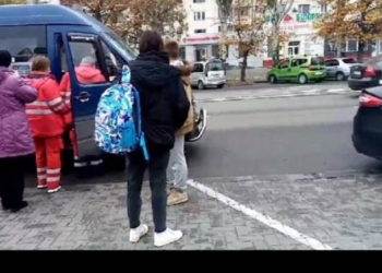 В Мелитополе парень из ПЛАСТа спас полную маршрутку и ее водителя