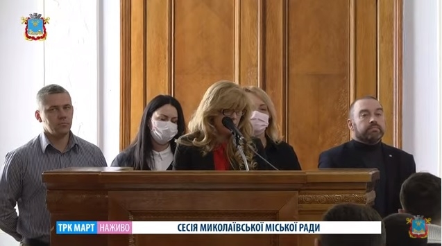 «ЕвроСолидарность» в Николаевском горсовете потребовала от Зеленского прекратить преследование Петра Порошенко (ВИДЕО)