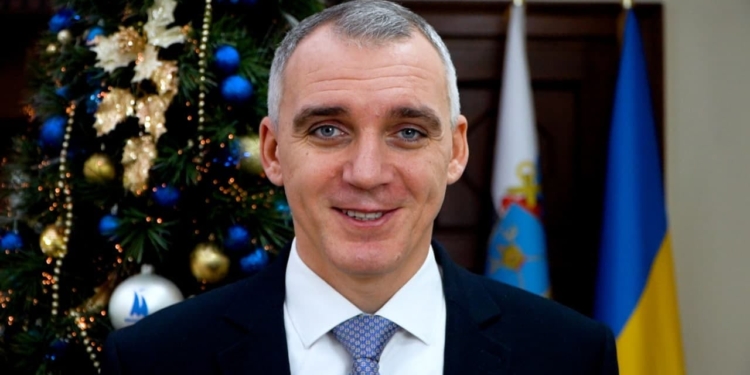 Миколаївський міський голова Олександр Сєнкевич вітає громаду з Новим роком
