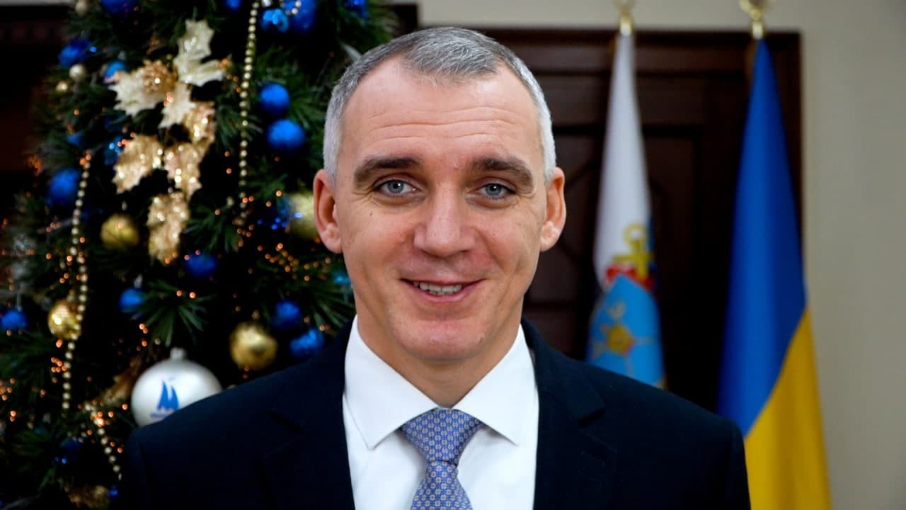 Миколаївський міський голова Олександр Сєнкевич вітає громаду з Новим роком
