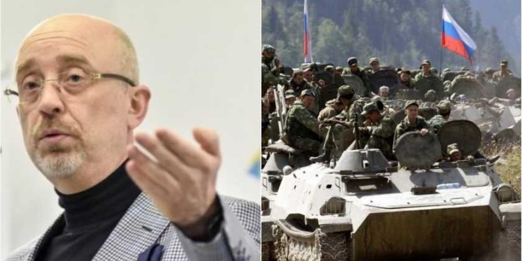 Количество российских войск вблизи границ Украины может составить 175 тысяч – Резников