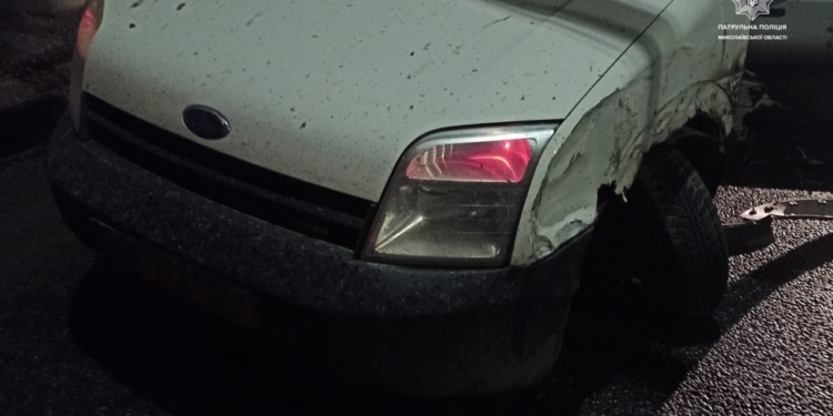 В Николаеве пьяный водитель устроил тройное ДТП (ФОТО)