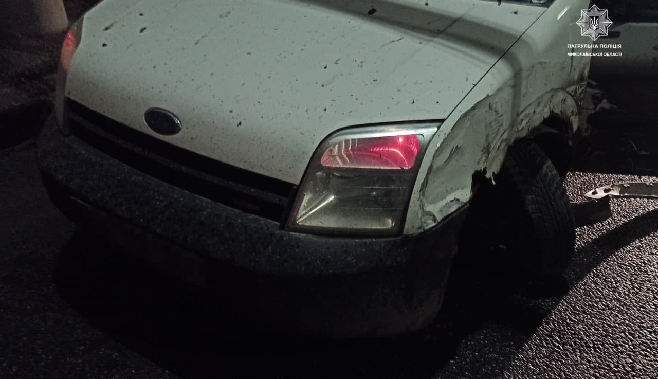 В Николаеве пьяный водитель устроил тройное ДТП (ФОТО)