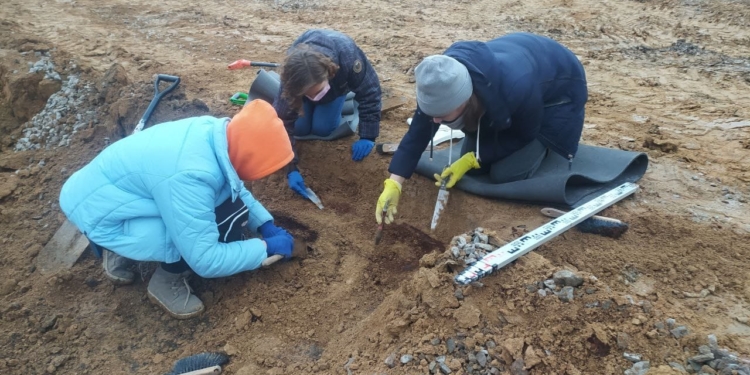 В центре Баштанки обнаружено древнее кладбище, археологи откопали 31 скелет (ФОТО)
