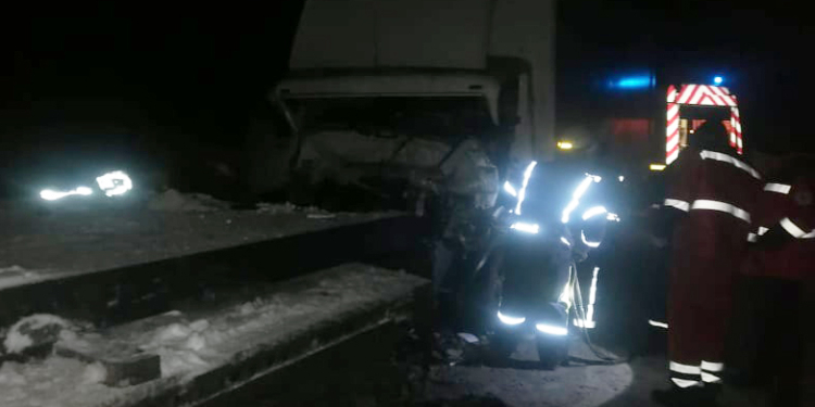 Два грузовых автомобиля DAF столкнулись в Николаевской области. Один водитель погиб (ФОТО) (ОБНОВЛЕНО)