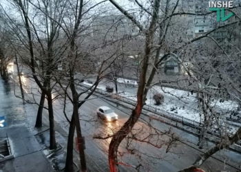 Ледяной дождь в Николаеве и области: дороги – как стекло, кое-где падают деревья и происходят ДТП, часть города без света (ФОТО, ВИДЕО)