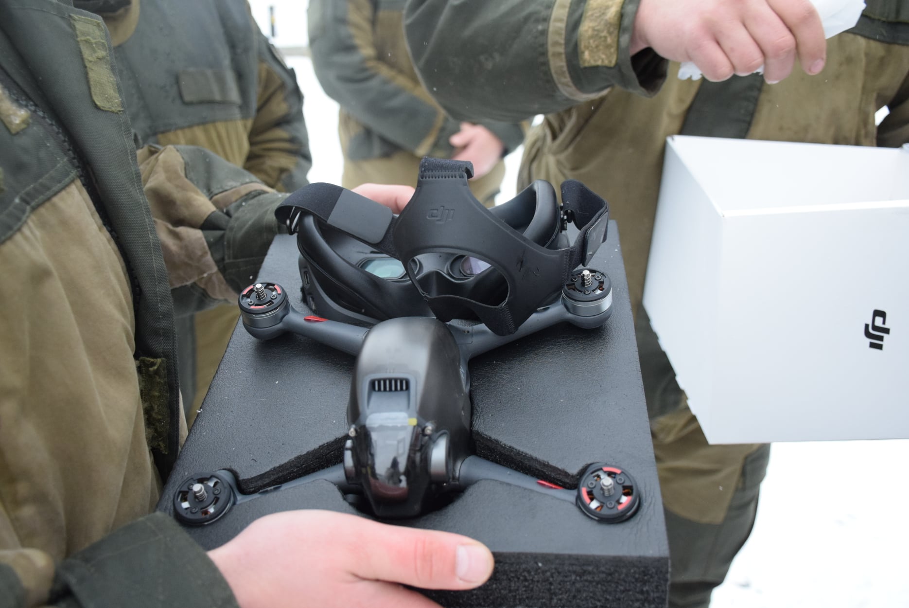 Николаевскому рыбоохранному патрулю передали квадрокоптер (ФОТО)