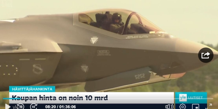 Нейтральная Финляндия закупит 64 американских истребителя F-35 за 10 млрд. евро (ВИДЕО)