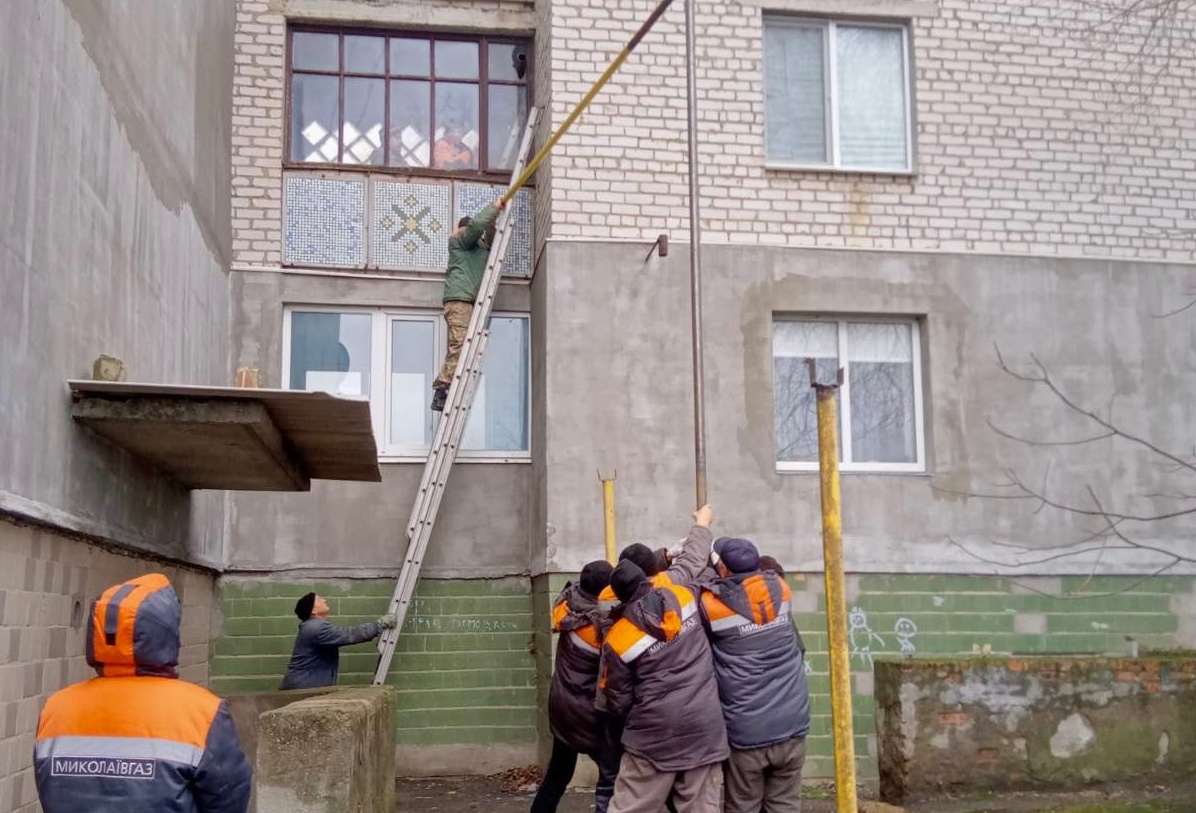 Жители дома в Новой Одессе, где произошел взрыв, скоро будут с газом (ФОТО)