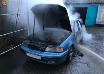 Из-за электросварки в гараже на Николаевщине загорелся Daewoo Nexia