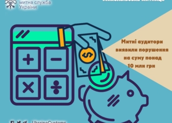 Аудиторы Николаевской таможни выявили нарушений у импортеров-экспортеров на 10 млн.грн.