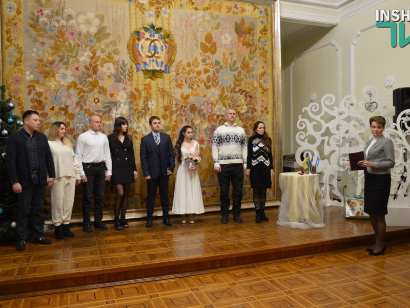 Пятилетие проекта «Брак за сутки» в Николаеве: 4 пары поддержали традицию (ФОТО, ВИДЕО)