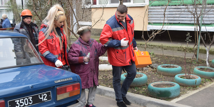 В Николаеве на пожаре спасли 86-летнюю женщину (ФОТО)