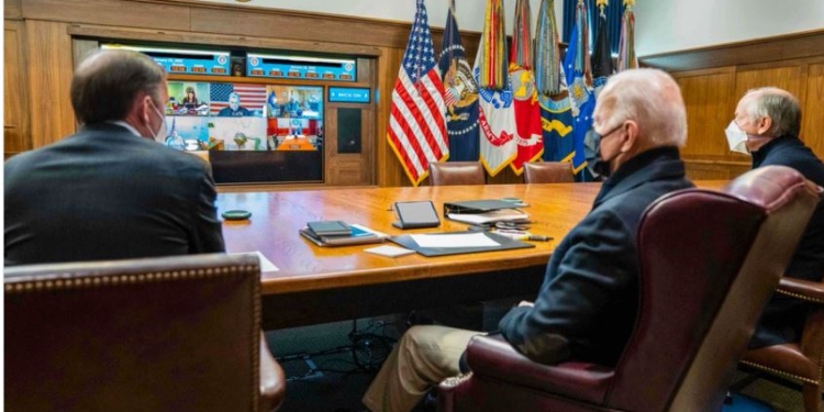 У США тоже есть информация о стремлении РФ установить в Украине марионеточный режим, Байден провел совещание