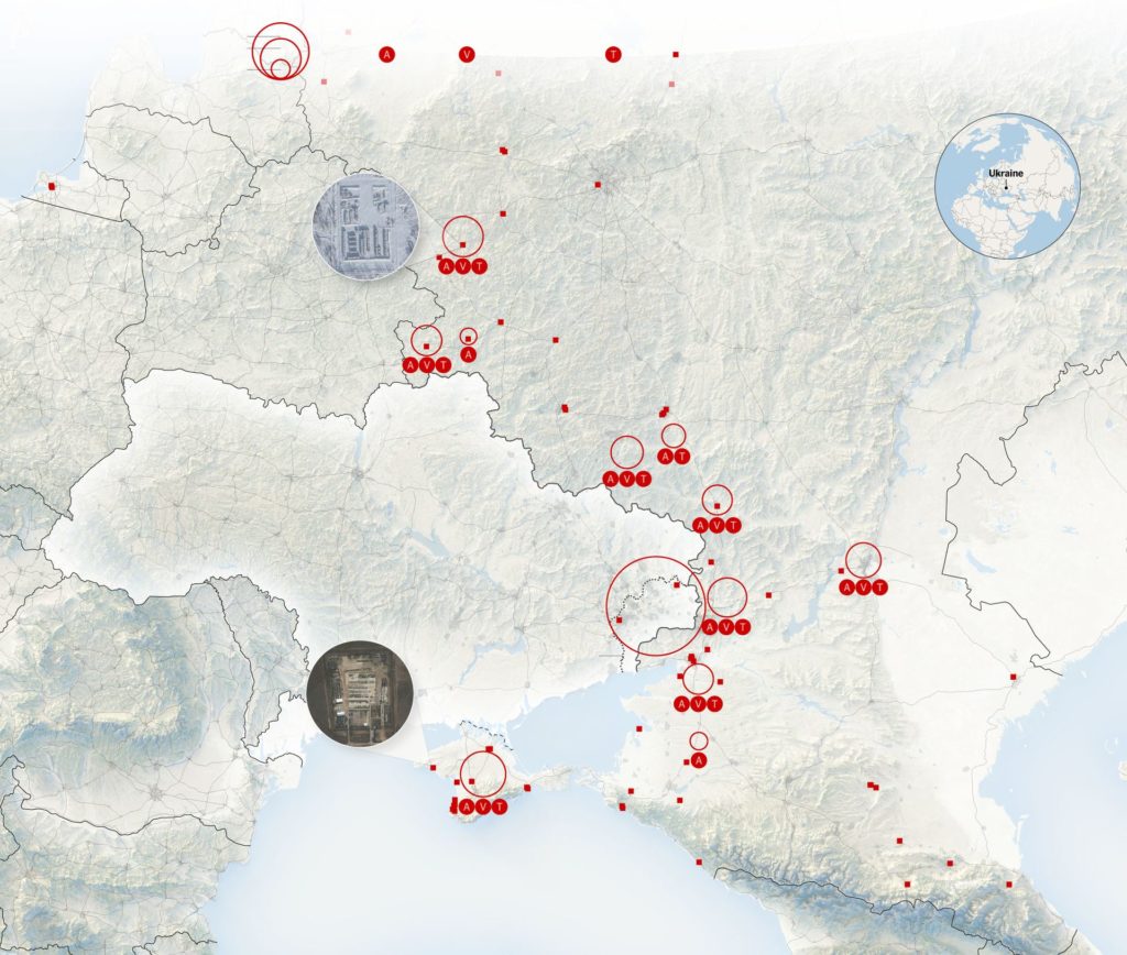С трех сторон. The New York Times показала расположение войск РФ у границ Украины (КАРТА) 2