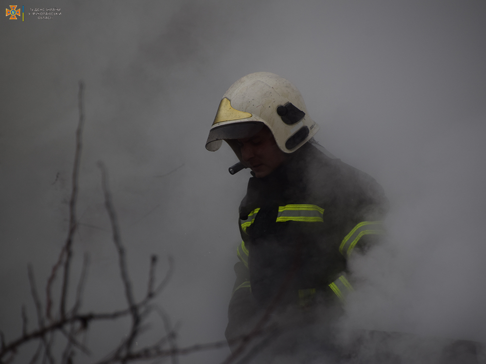 В Николаеве тушили пожар в Ялтинском переулке - горело пустое здание рядом с терминалом (ФОТО, ВИДЕО) 17