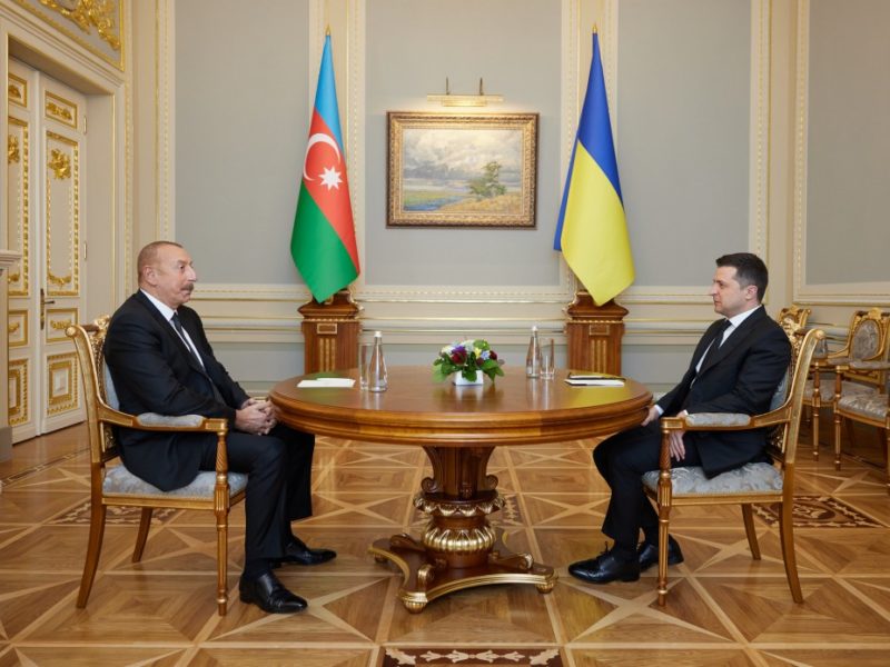 Переговоры Зеленского и Алиева: подписаны 6 межправительственных соглашений