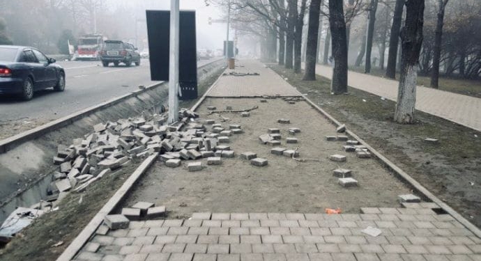 В МВД Казахстана заявили о 4,5 тысячах задержанных, в том числе – иностранцах