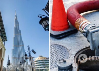 Самое высокое здание мира, Бурдж-Халиф, не подключено к канализации – 15 тонн фекалий ежедневно вывозят спецмашинами