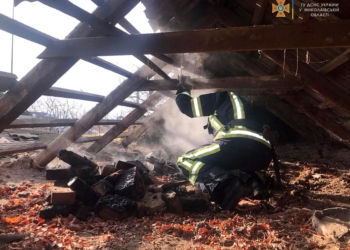 В Нечаяному загасили пожежу літньої кухні