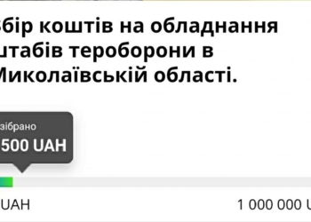 На тероборону Николаевской области средства собирает благотворительный фонд Замазеевой и Арахамия