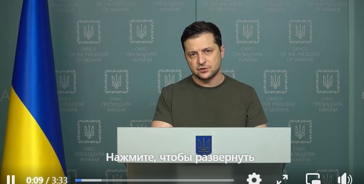 Они показали свое настоящее лицо – Зеленский об убийствах гражданских российскими захватчиками (ВИДЕО)