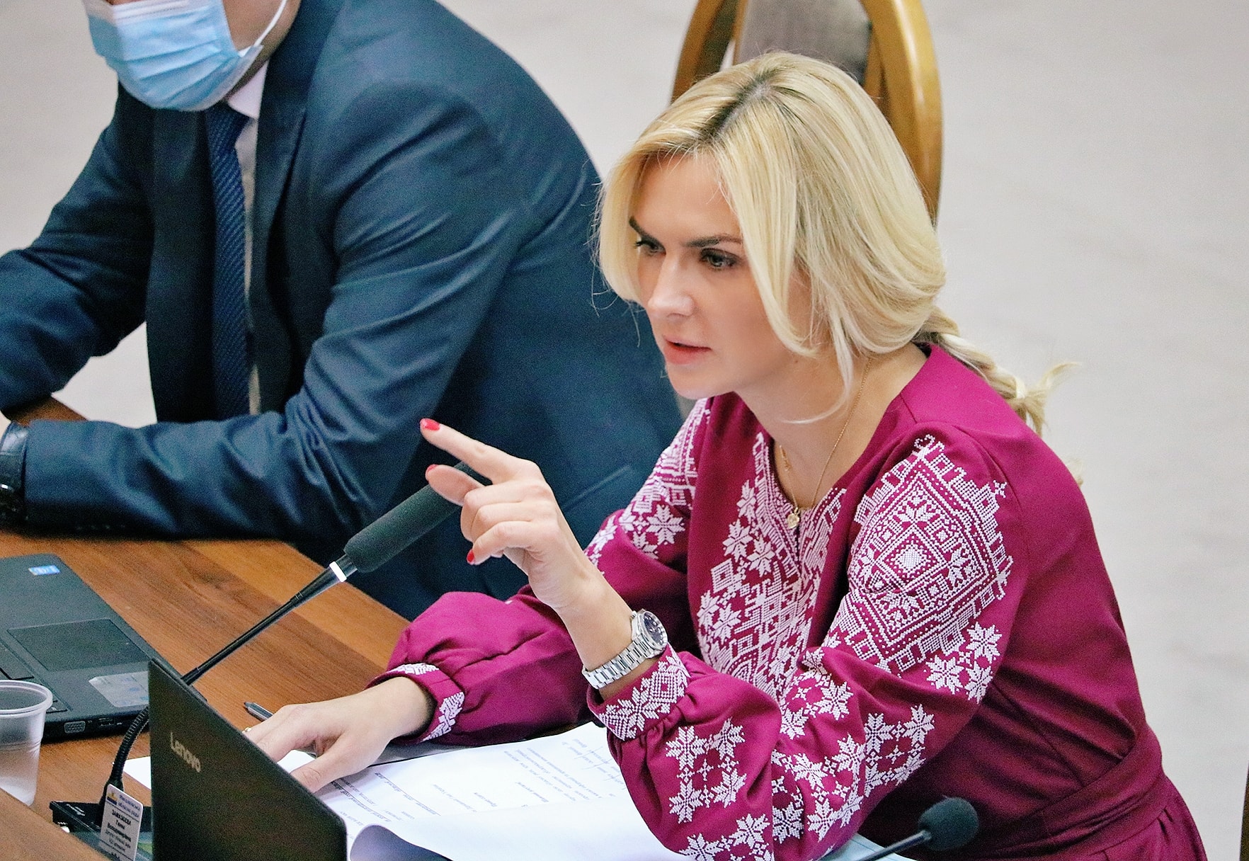 Ганна Замазєєва: «Ми готові відстоювати нашу свободу, гідність та суверенітет» (ФОТО)
