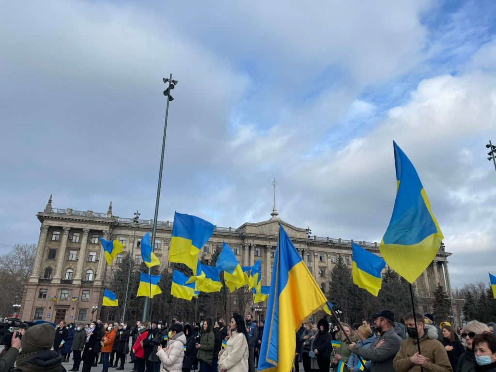 #UAразом: Николаев вместе со всей Украиной отмечает День Единения 9