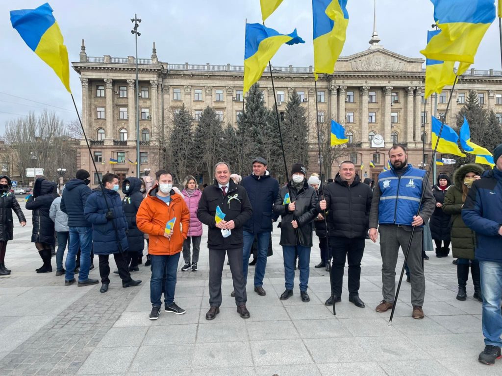 #UAразом: Николаев вместе со всей Украиной отмечает День Единения 5