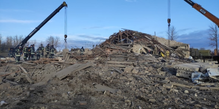 В результате атаки на воинскую часть в Одесской области погибло 18 человек, в т.ч. 10 женщин