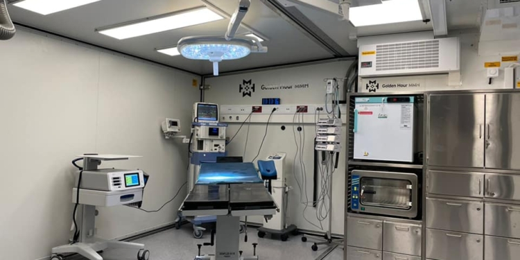 Естонія передала Збройним Силам України мобільний польовий шпиталь Role 2 (ФОТО)