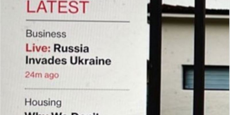 Bloomberg ошибочно сообщил, что вторжение РФ в Украину уже началось. В Кремле ответили