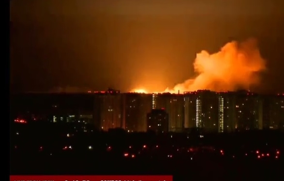 Россия ударила баллистической ракетой “Искандер” по Киеву (ВИДЕО)