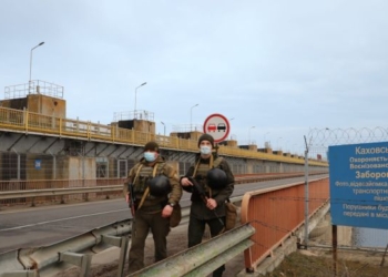 Вооруженные лица без опознавательных знаков захватили Каховскую ГЭС